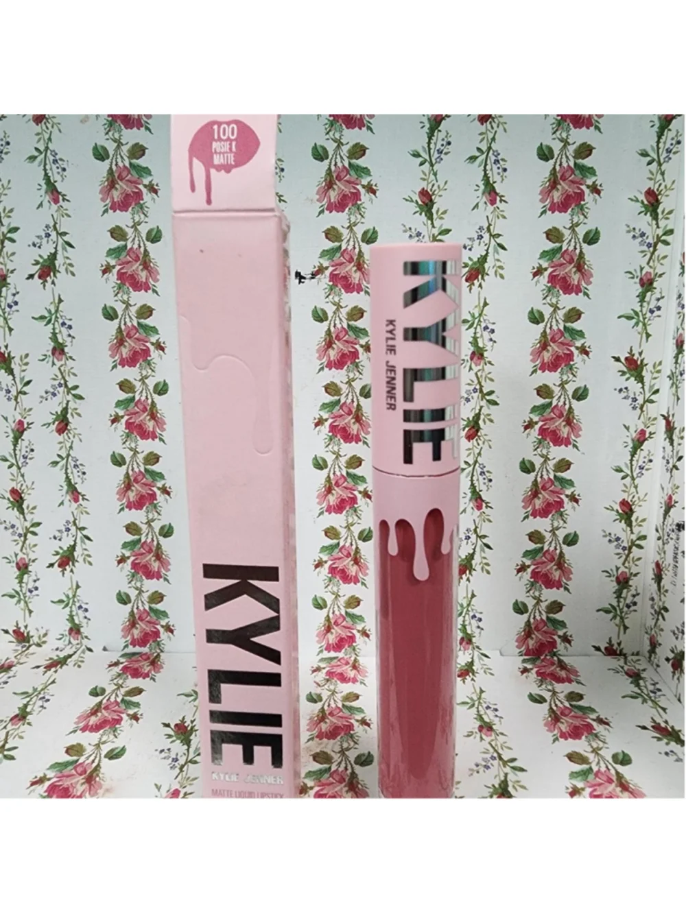 Kylie Jenner Matte Liquid Lipstick in 100 Pink K Matte #kylie #lipstick